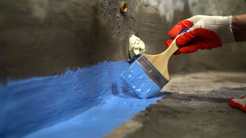 Interior Basement Sealant Application
